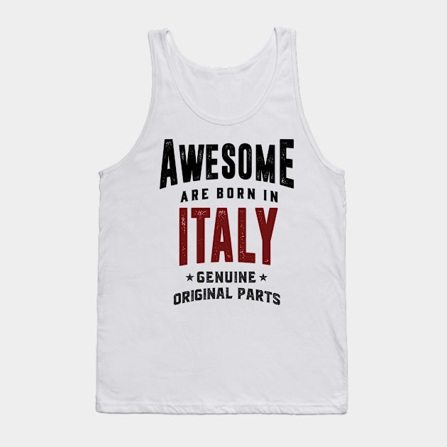 Born in Italy Tank Top by C_ceconello